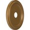 Ekena Millwork Traditional PVC Medallion (Canopies up to 11 1/2"), 19"OD x 3 1/2"ID x 1 1/2"P, Metallic Gold Rush CMP19TRCGH - alternate 3